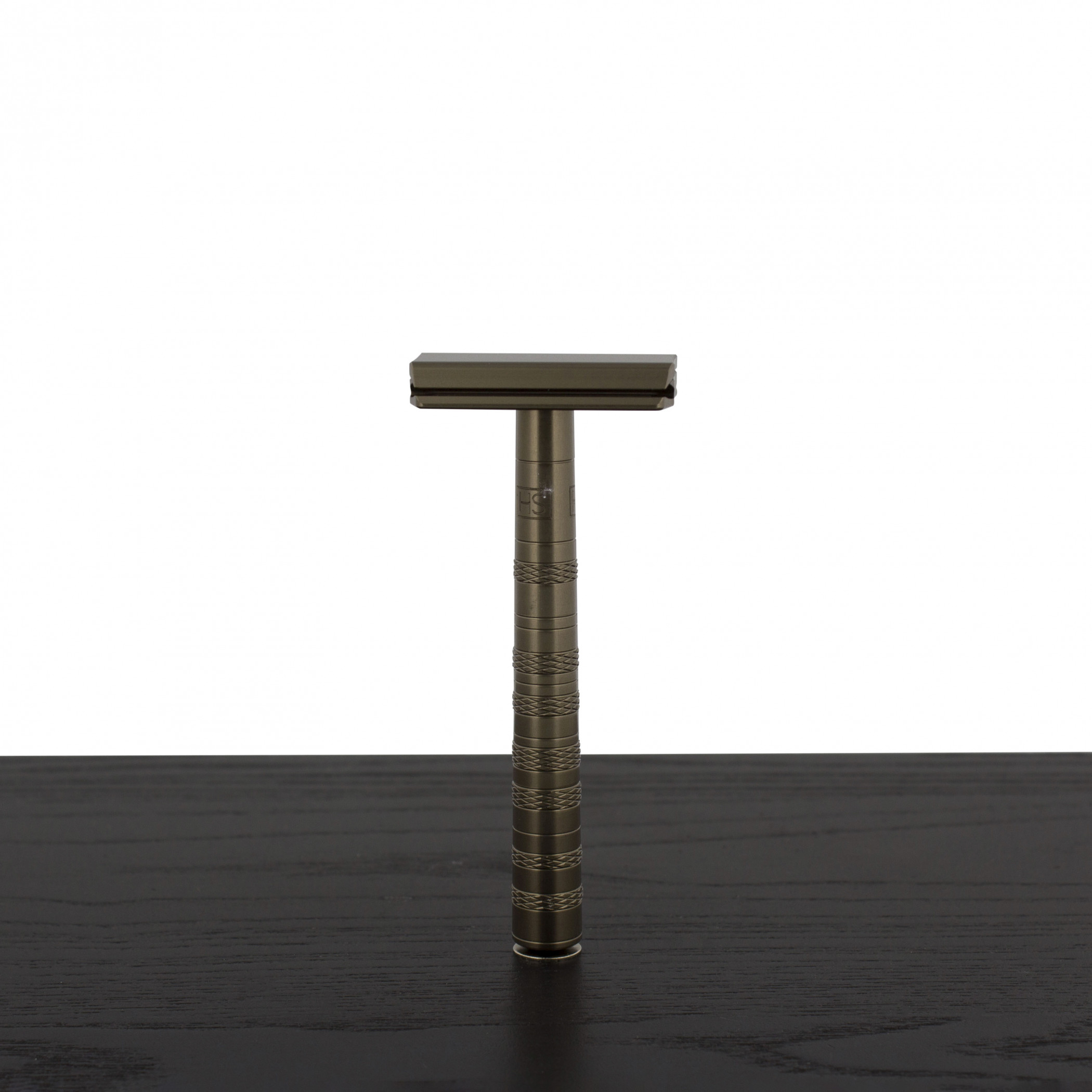 Henson Shaving AL13 Gray Machined Aluminum DE Safety Razor